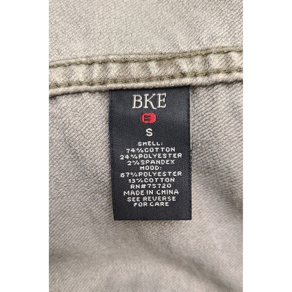 BKE Womens Asymmetrical Sleeveless Jacket Size S Gray Vest Detachable Hood - Picture 8 of 12